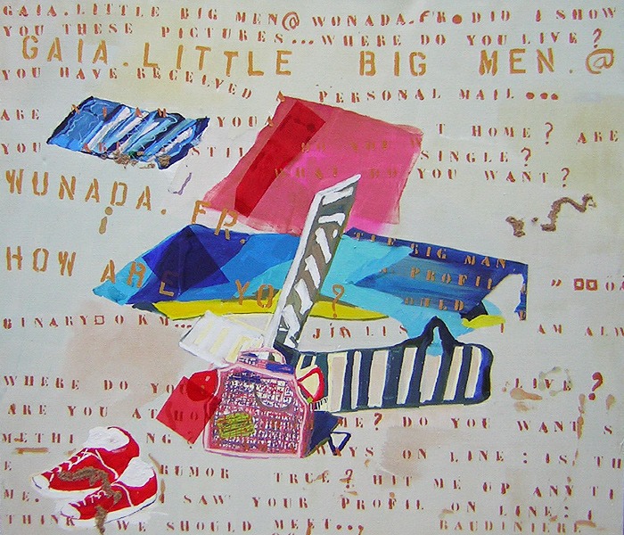 Painting by letters - 2004